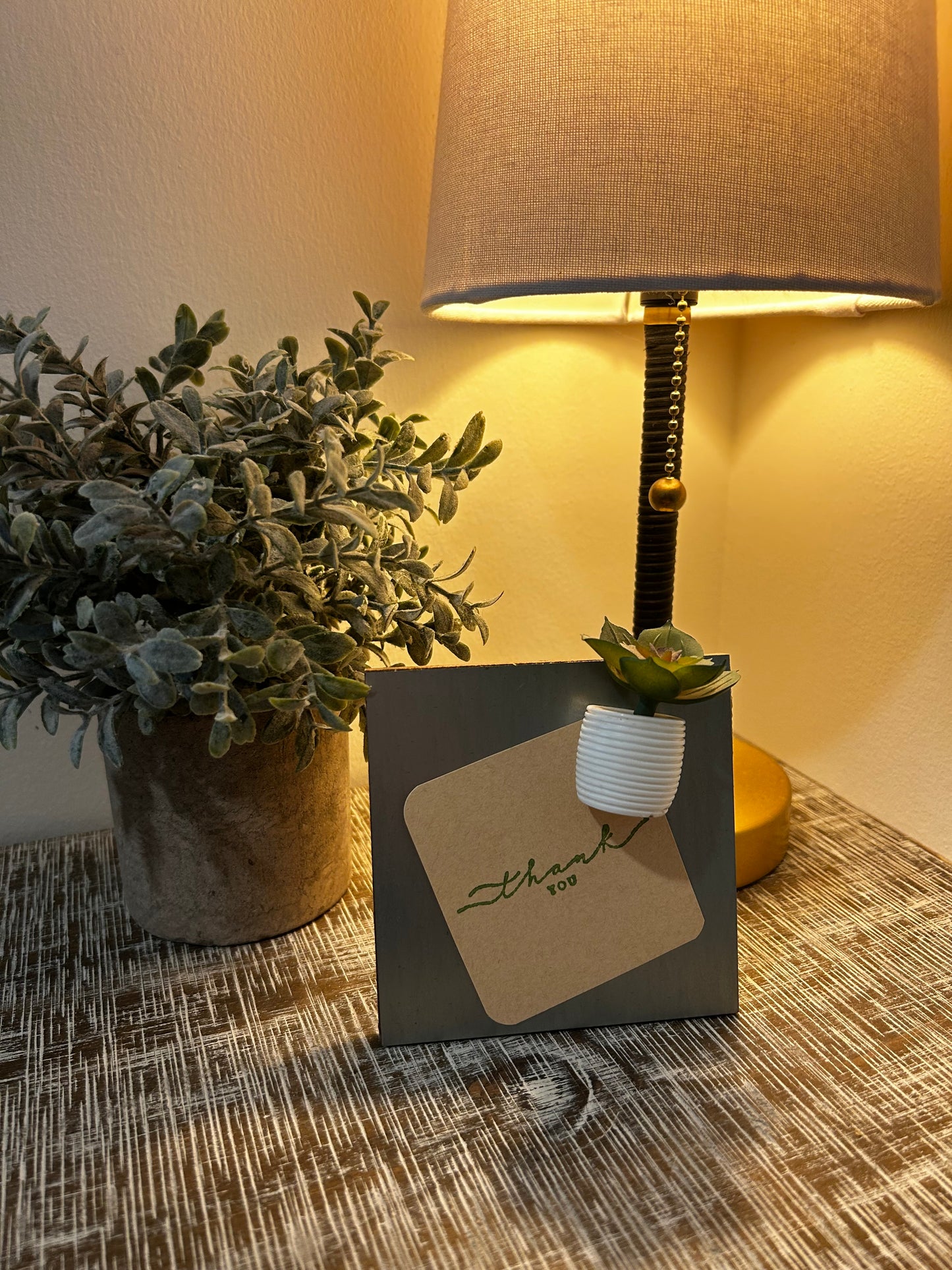 Magnetic Bud Vase and Frame