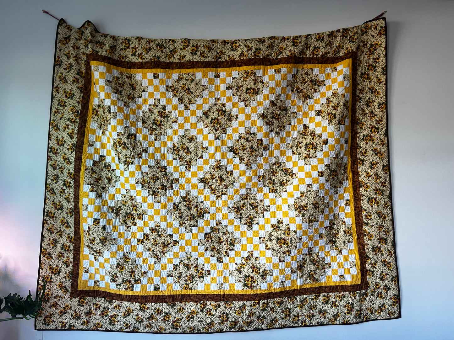 Sunflower Double Quilt
