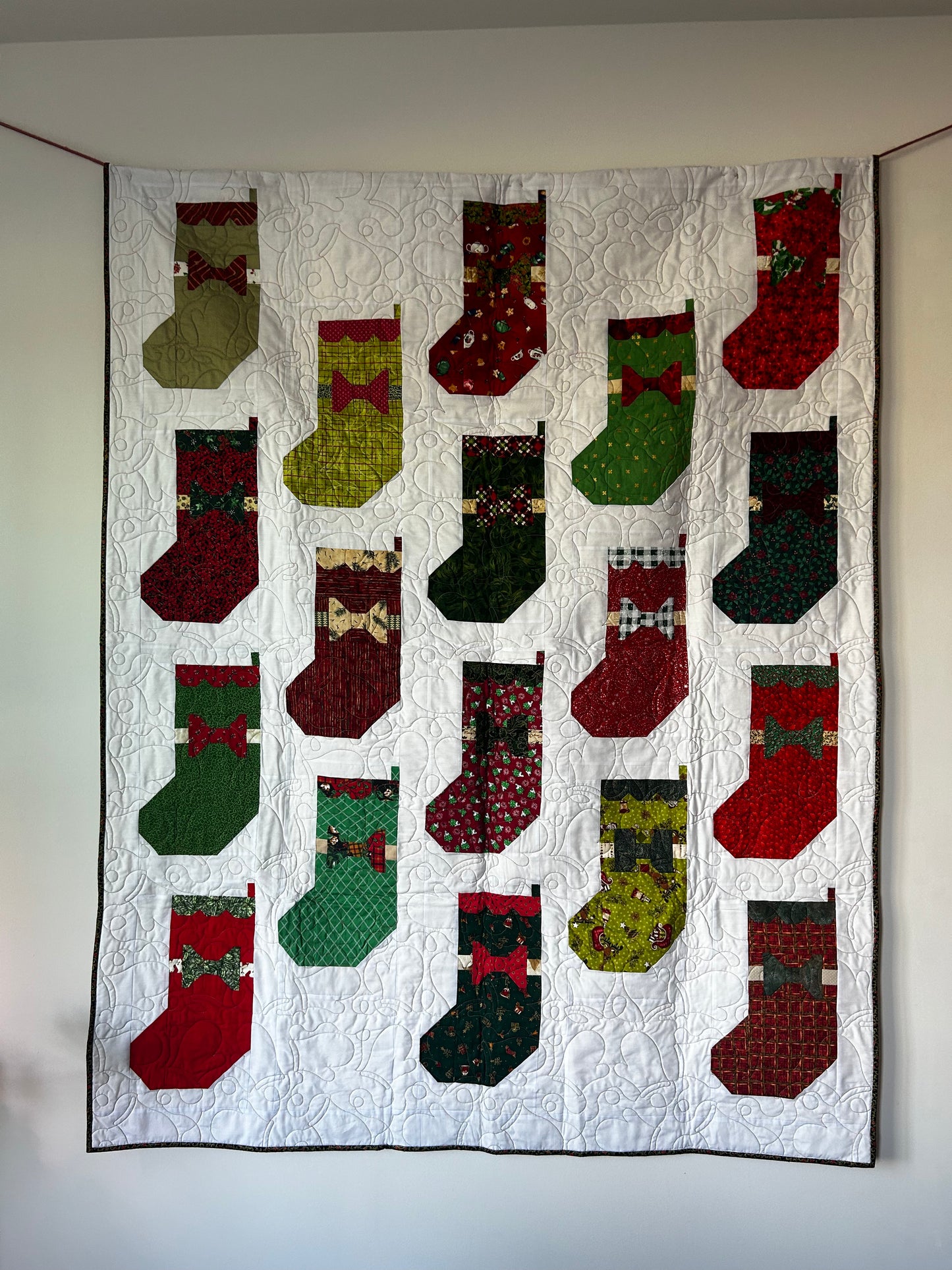 Stocking Lap Quilt
