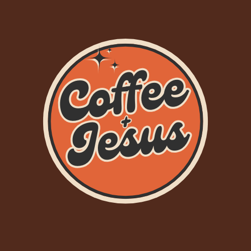 Retro Coffee + Jesus T-Shirt