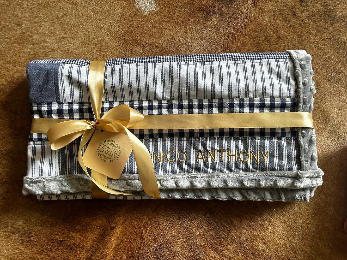 Blanket & Quilt Custom Embroidery