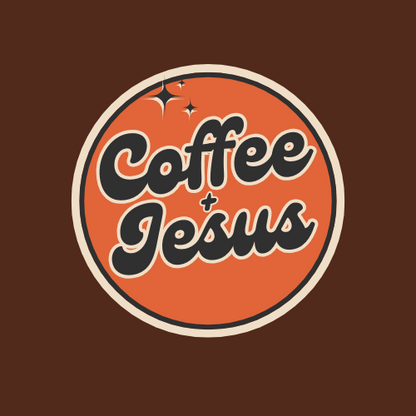 Retro Coffee + Jesus T-Shirt
