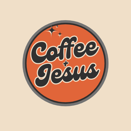 Retro Coffee + Jesus T-Shirt