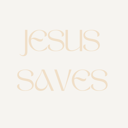Jesus Saves T-Shirt